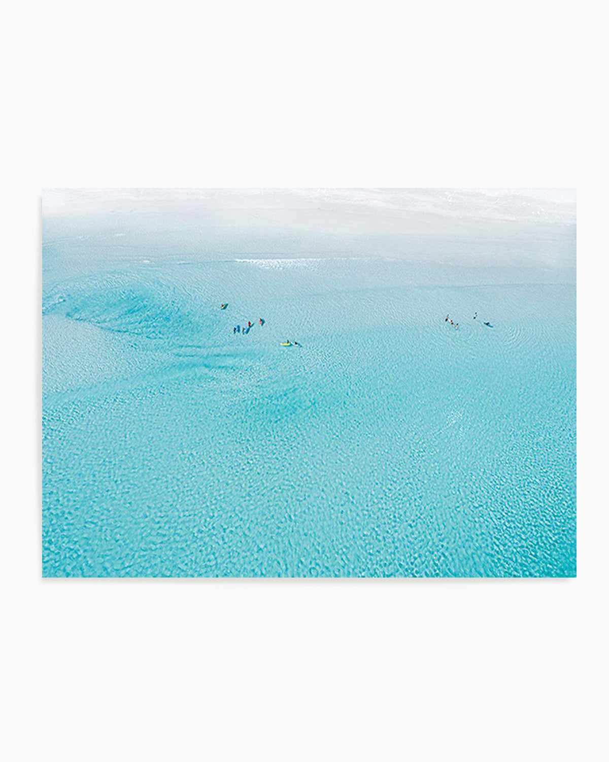 Surf School | Wharton Beach Art Print