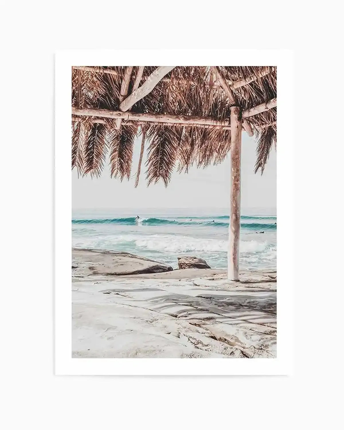 Surf Shack Art Print from Olive et Oriel where you can shop wallpaper and artworks online