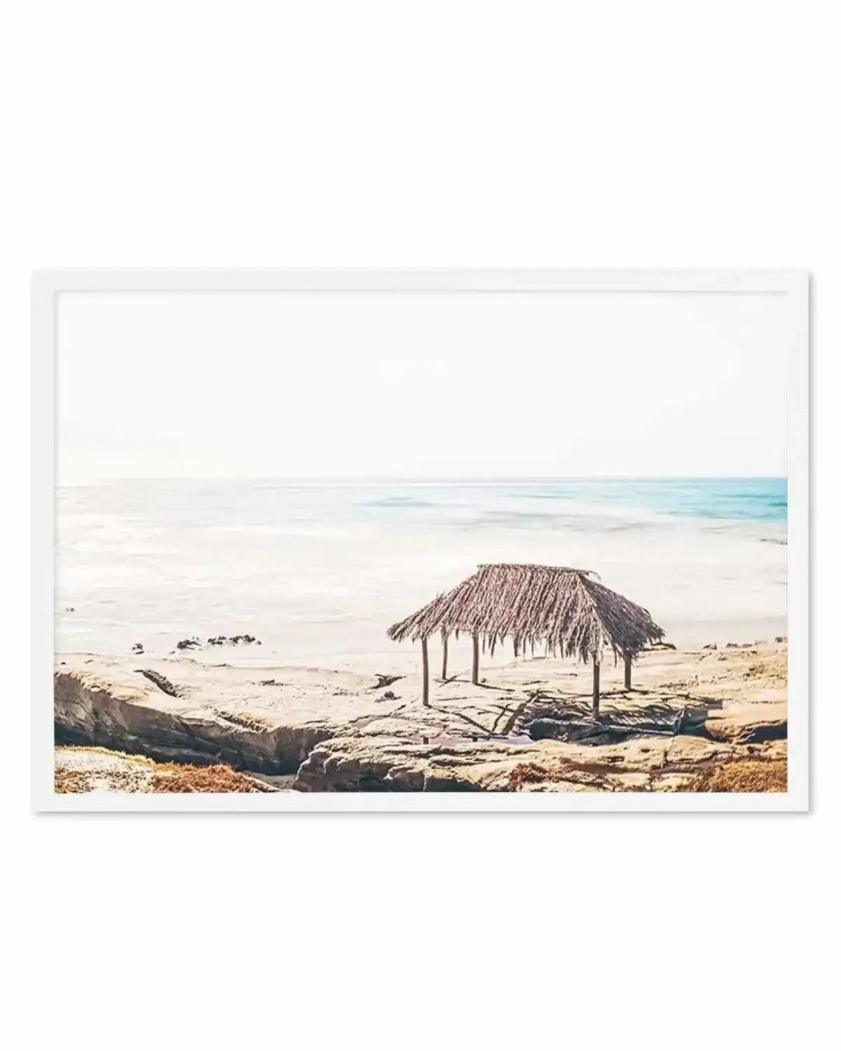 Surf Shack | LS Art Print from Olive et Oriel where you can shop wallpaper and artworks online