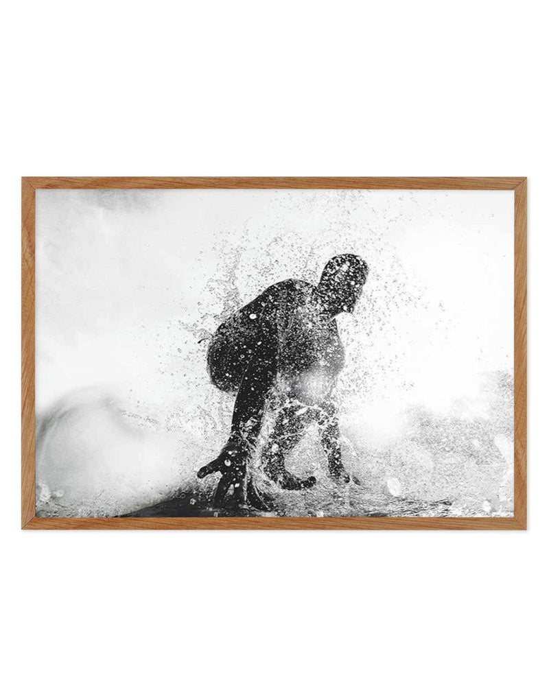 SHOP Surf Spray, Gold Coast Photographic Framed Fine Art Print – Olive ...