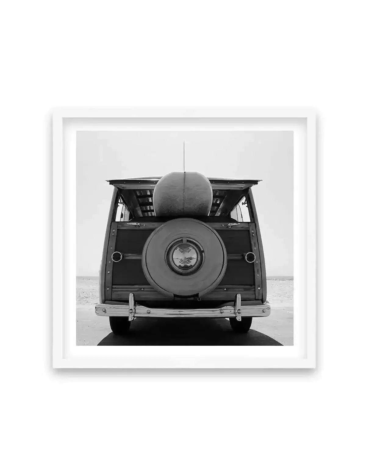 Surf Van No I Art Print-Print-Olive et Oriel-Olive et Oriel-70x70 cm | 27.5" x 27.5"-White-With White Border-Buy-Australian-Art-Prints-Online-with-Olive-et-Oriel-Your-Artwork-Specialists-Austrailia-Decorate-With-Coastal-Photo-Wall-Art-Prints-From-Our-Beach-House-Artwork-Collection-Fine-Poster-and-Framed-Artwork