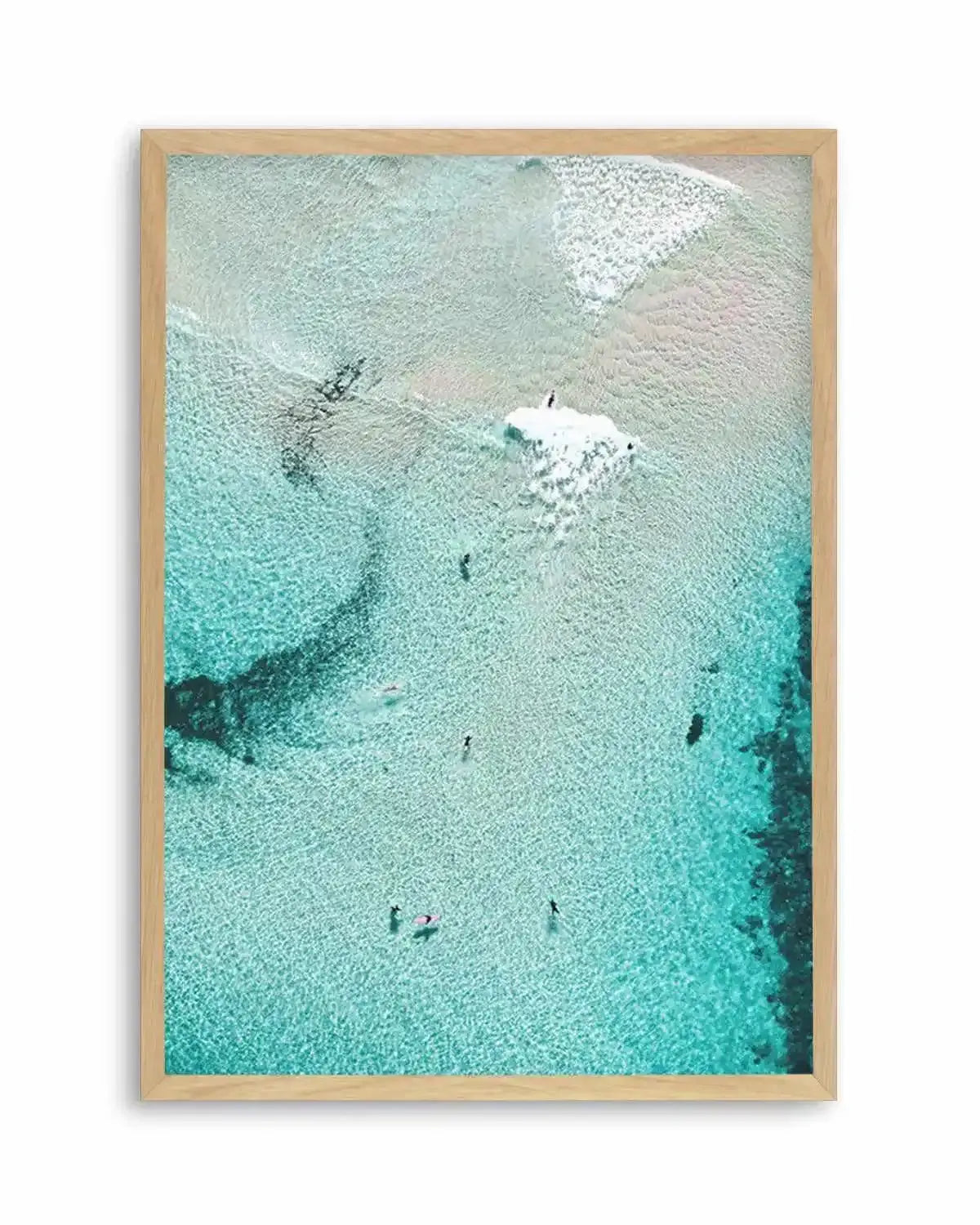 Surf & Swim, Bondi | Aerial Photo Wall Art Print from Olive et Oriel where you can shop wallpaper and artworks online