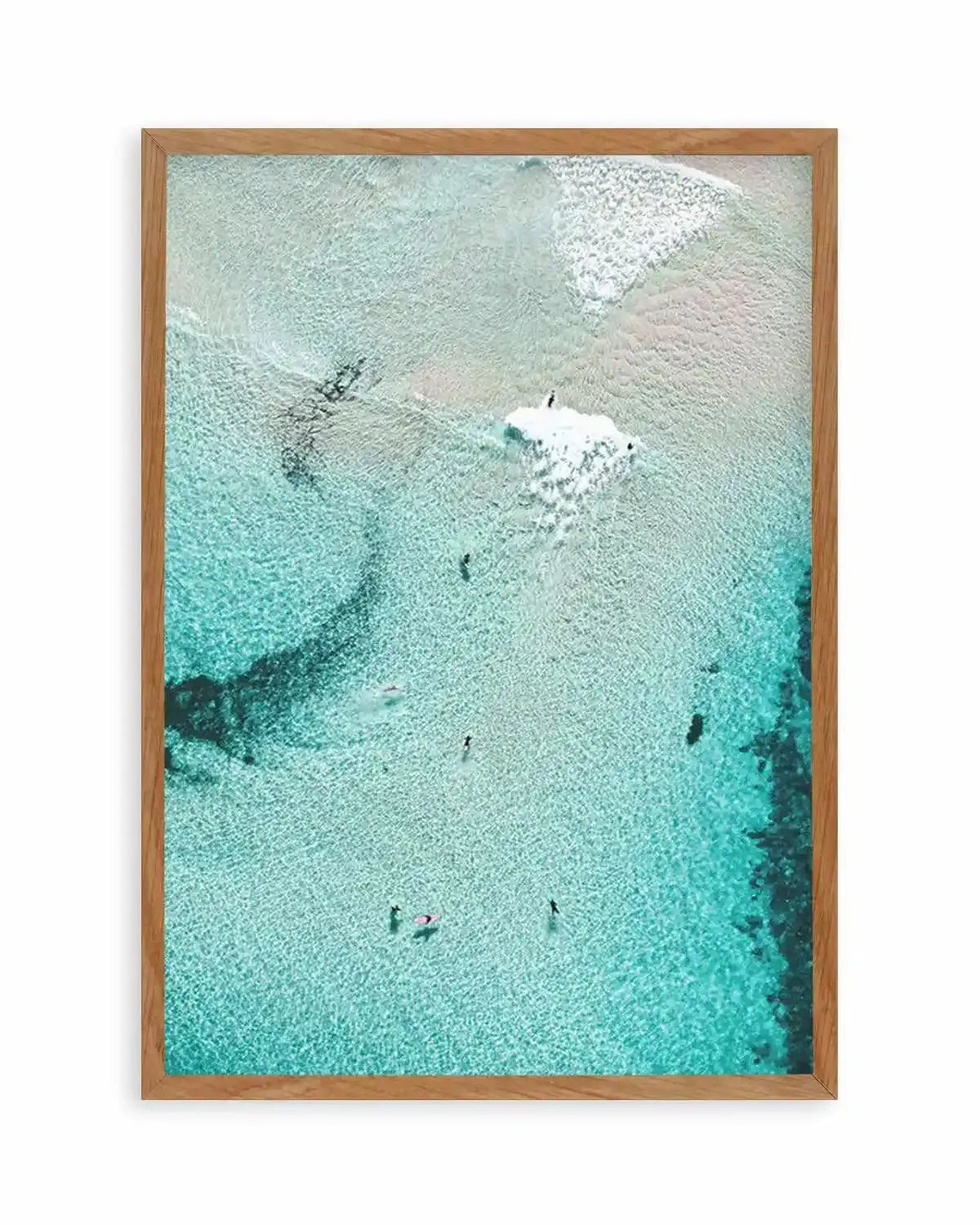 Surf & Swim, Bondi | Aerial Photo Wall Art Print from Olive et Oriel where you can shop wallpaper and artworks online