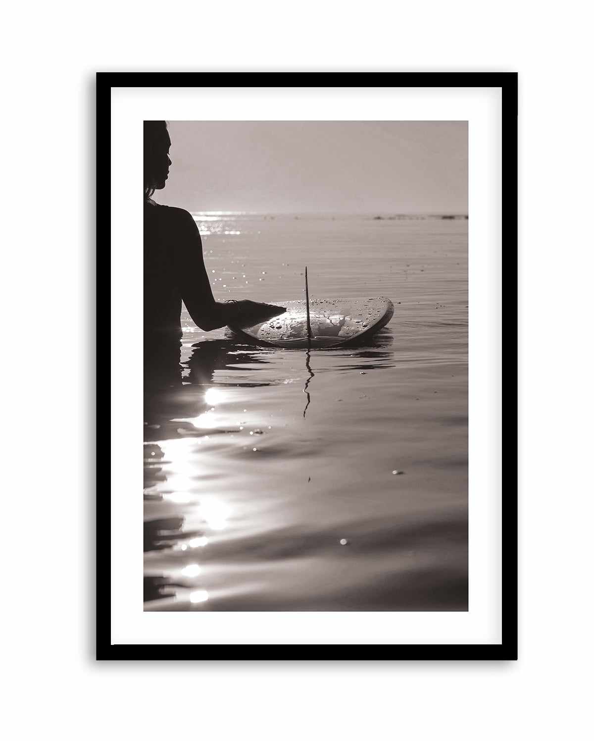 Surfer Girl by Riccardo Camilli | Art Print