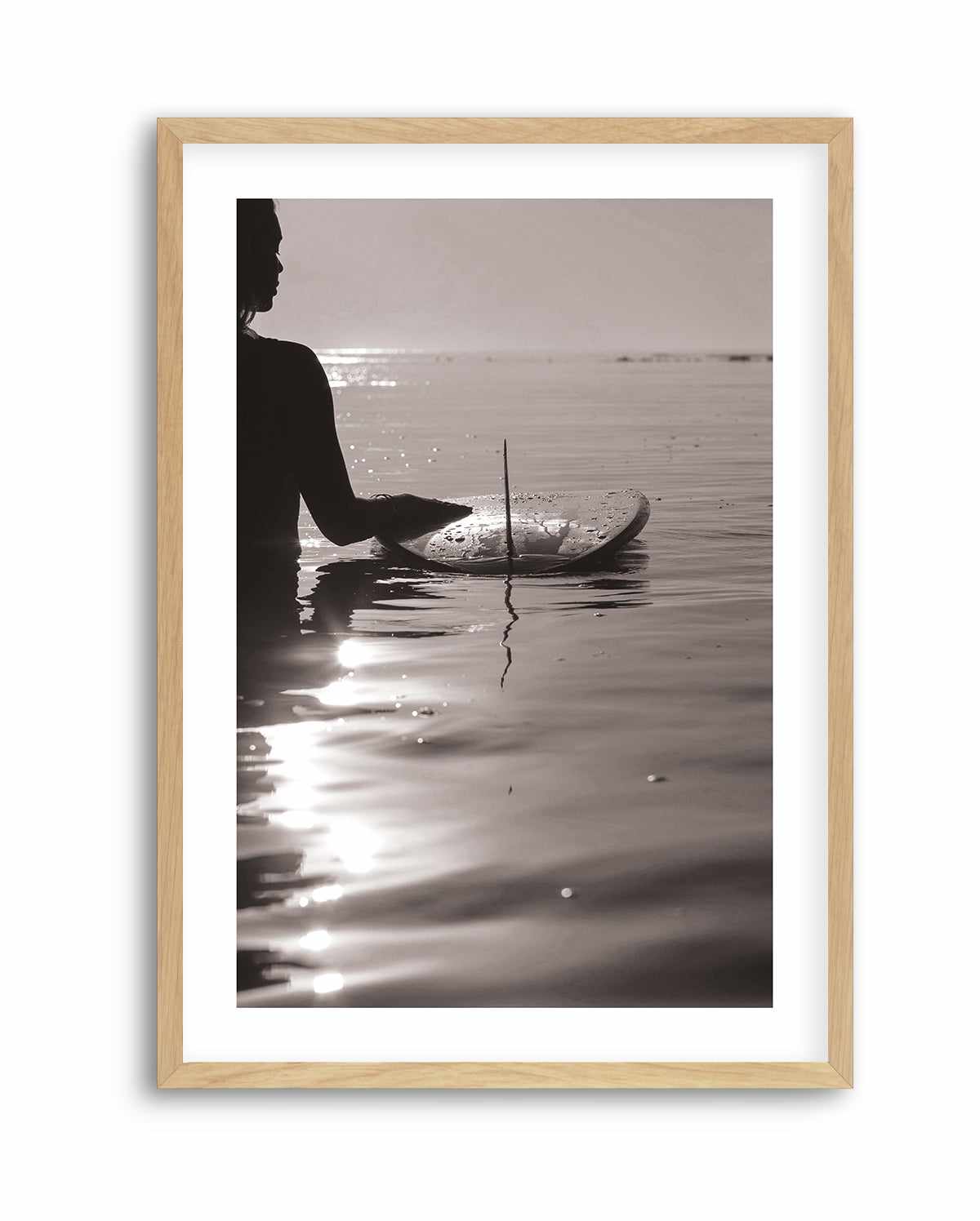 Surfer Girl by Riccardo Camilli | Art Print