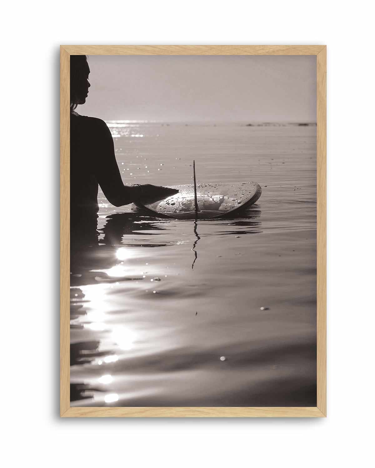 Surfer Girl by Riccardo Camilli | Art Print