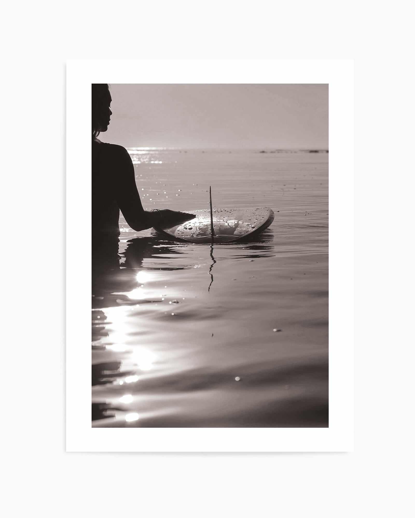 Surfer Girl by Riccardo Camilli | Art Print