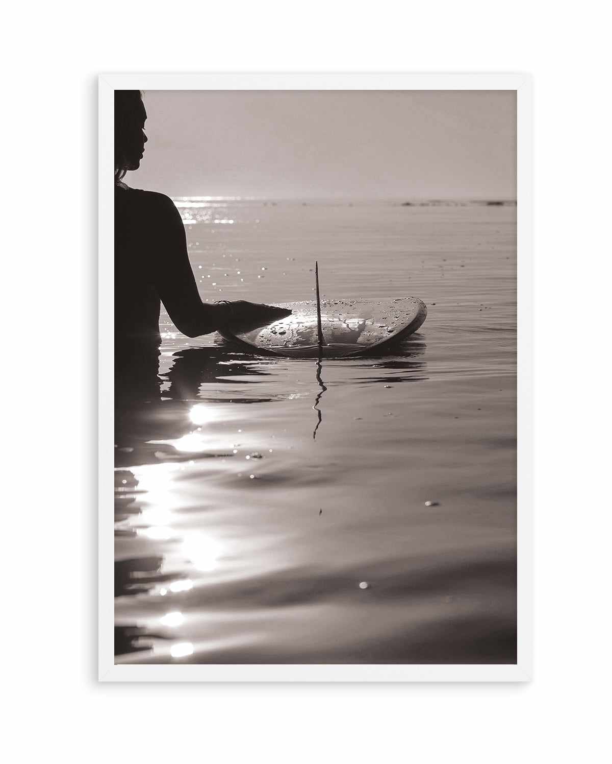 Surfer Girl by Riccardo Camilli | Art Print