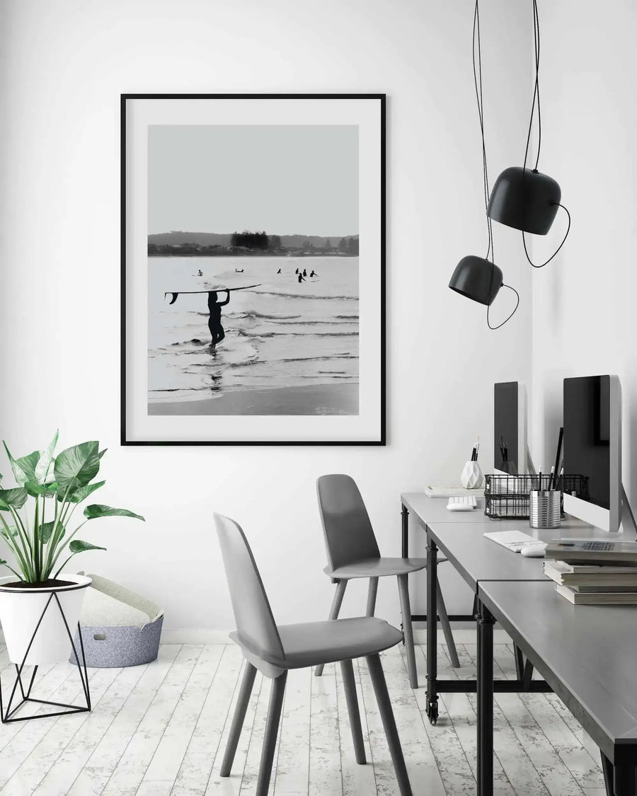 Surfer Girl | Byron Bay Art Print-PRINT-Olive et Oriel-Olive et Oriel-Buy-Australian-Art-Prints-Online-with-Olive-et-Oriel-Your-Artwork-Specialists-Austrailia-Decorate-With-Coastal-Photo-Wall-Art-Prints-From-Our-Beach-House-Artwork-Collection-Fine-Poster-and-Framed-Artwork