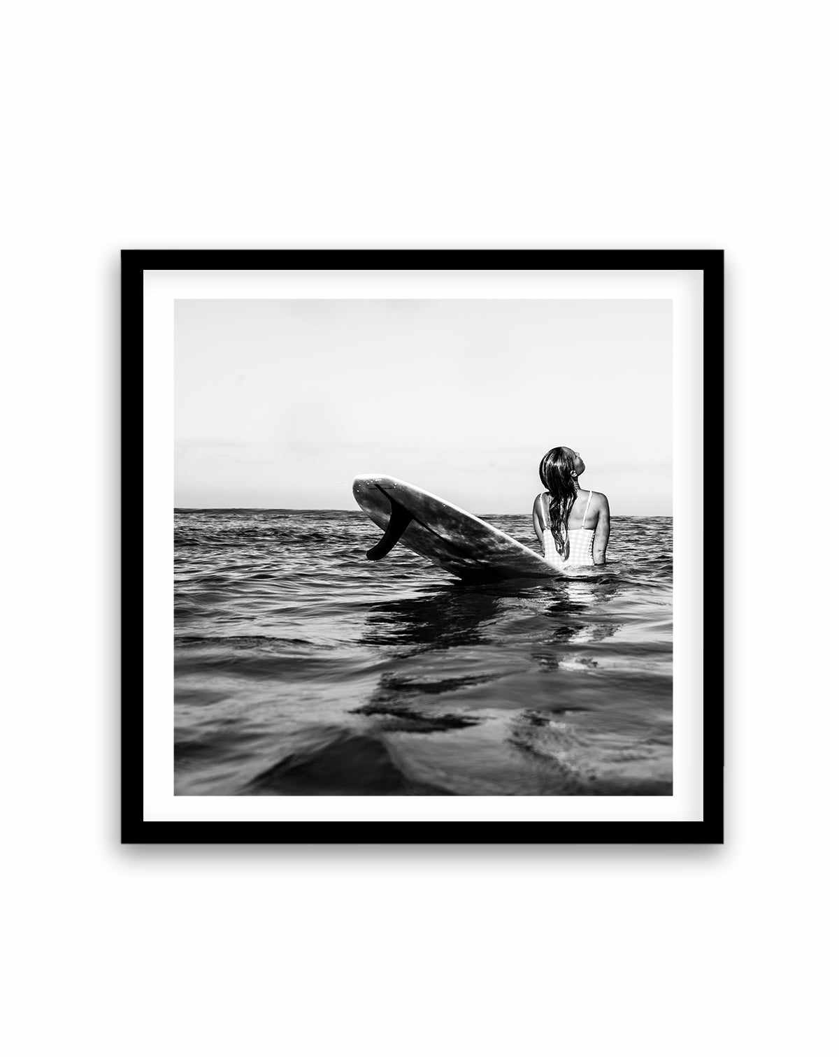 Surfer Girl SQ by Riccardo Camilli | Art Print