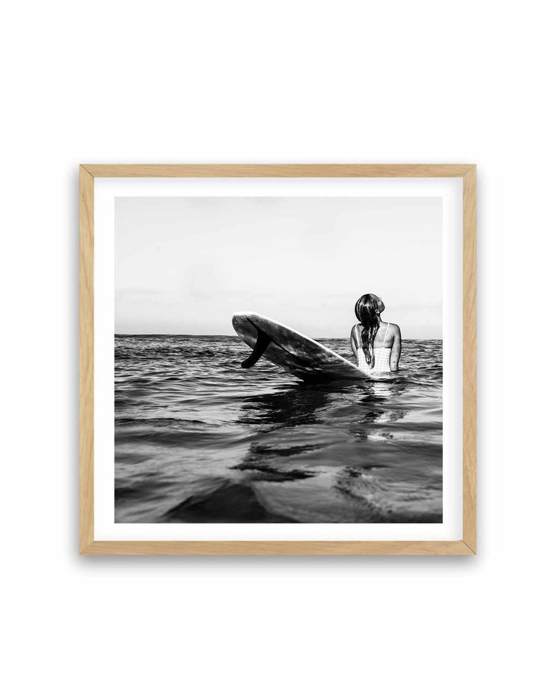 Surfer Girl SQ by Riccardo Camilli | Art Print