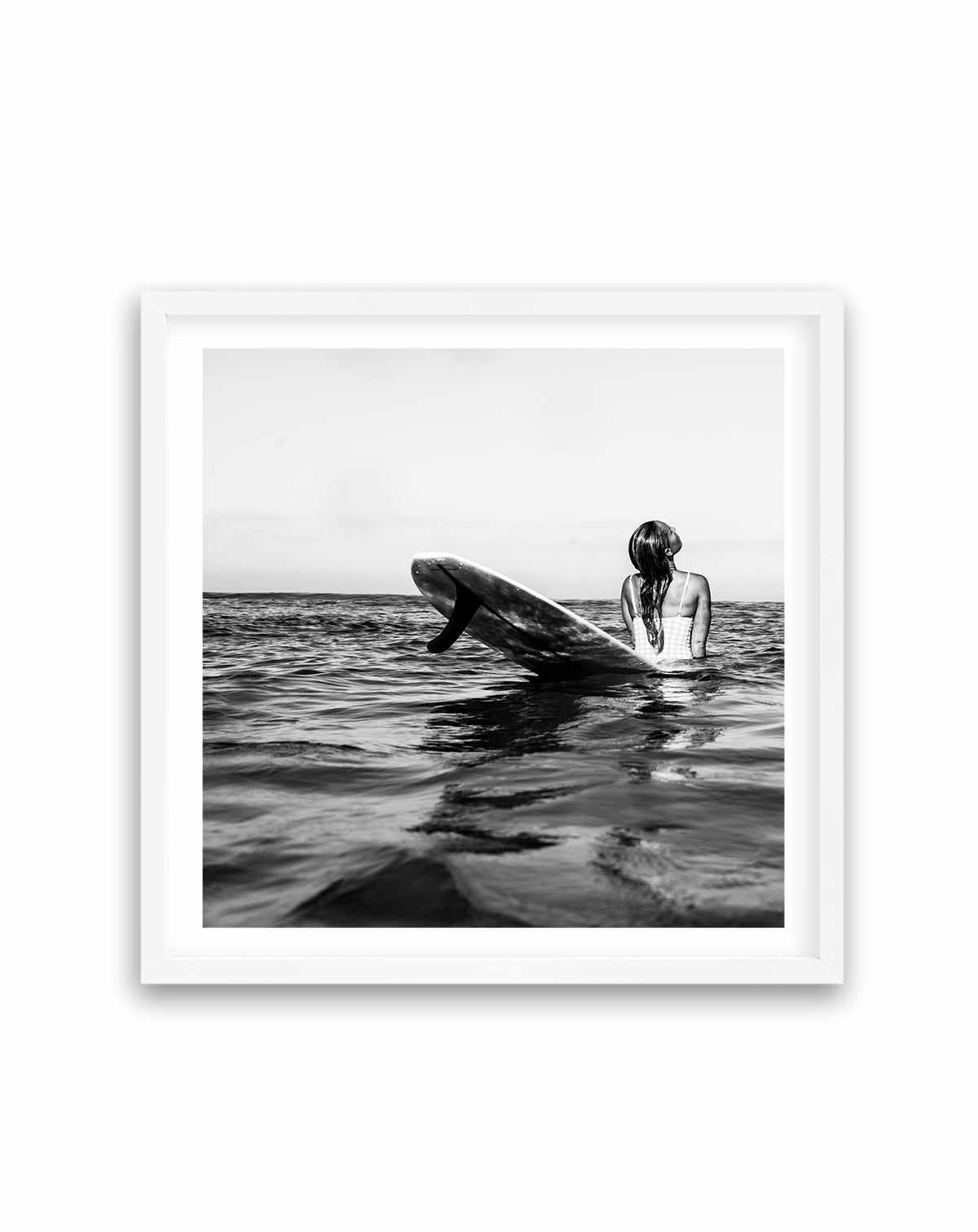 Surfer Girl SQ by Riccardo Camilli | Art Print