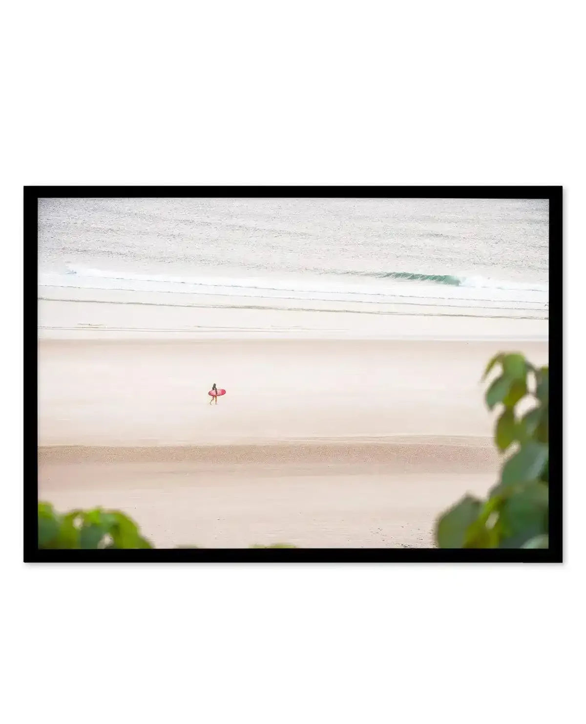 Surfer Girl, The Pass Art Print-PRINT-Olive et Oriel-Olive et Oriel-A5 | 5.8" x 8.3" | 14.8 x 21cm-Black-With White Border-Buy-Australian-Art-Prints-Online-with-Olive-et-Oriel-Your-Artwork-Specialists-Austrailia-Decorate-With-Coastal-Photo-Wall-Art-Prints-From-Our-Beach-House-Artwork-Collection-Fine-Poster-and-Framed-Artwork