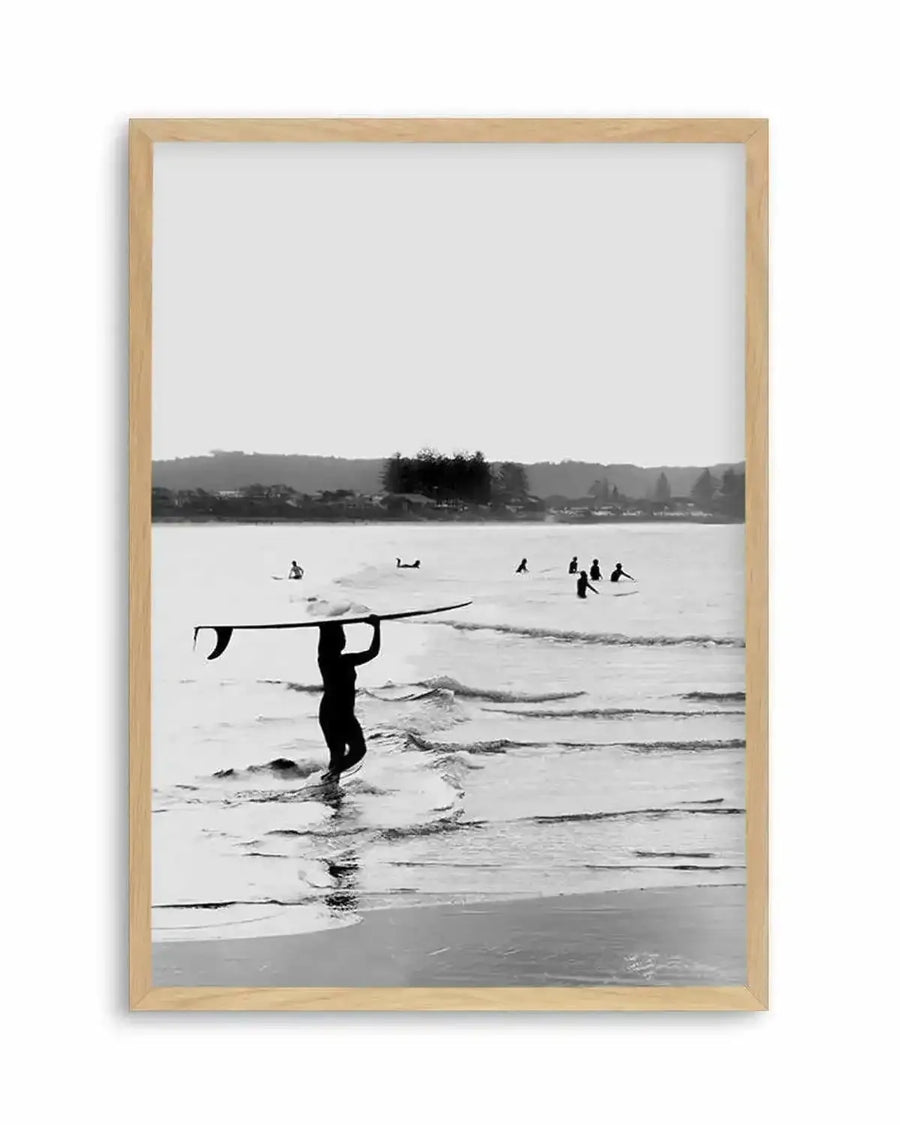 Surfer Girl | Byron Bay Art Print from Olive et Oriel where you can shop wallpaper and artworks online