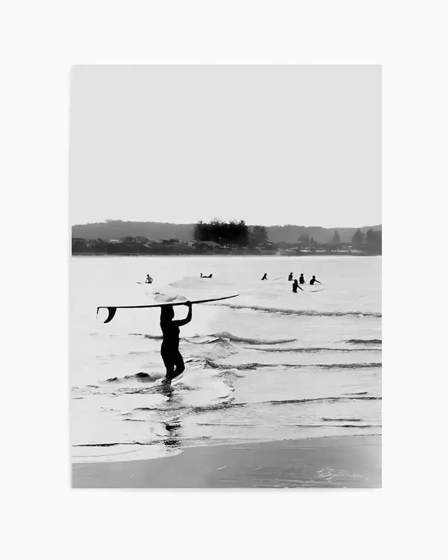 Surfer Girl | Byron Bay Art Print from Olive et Oriel where you can shop wallpaper and artworks online