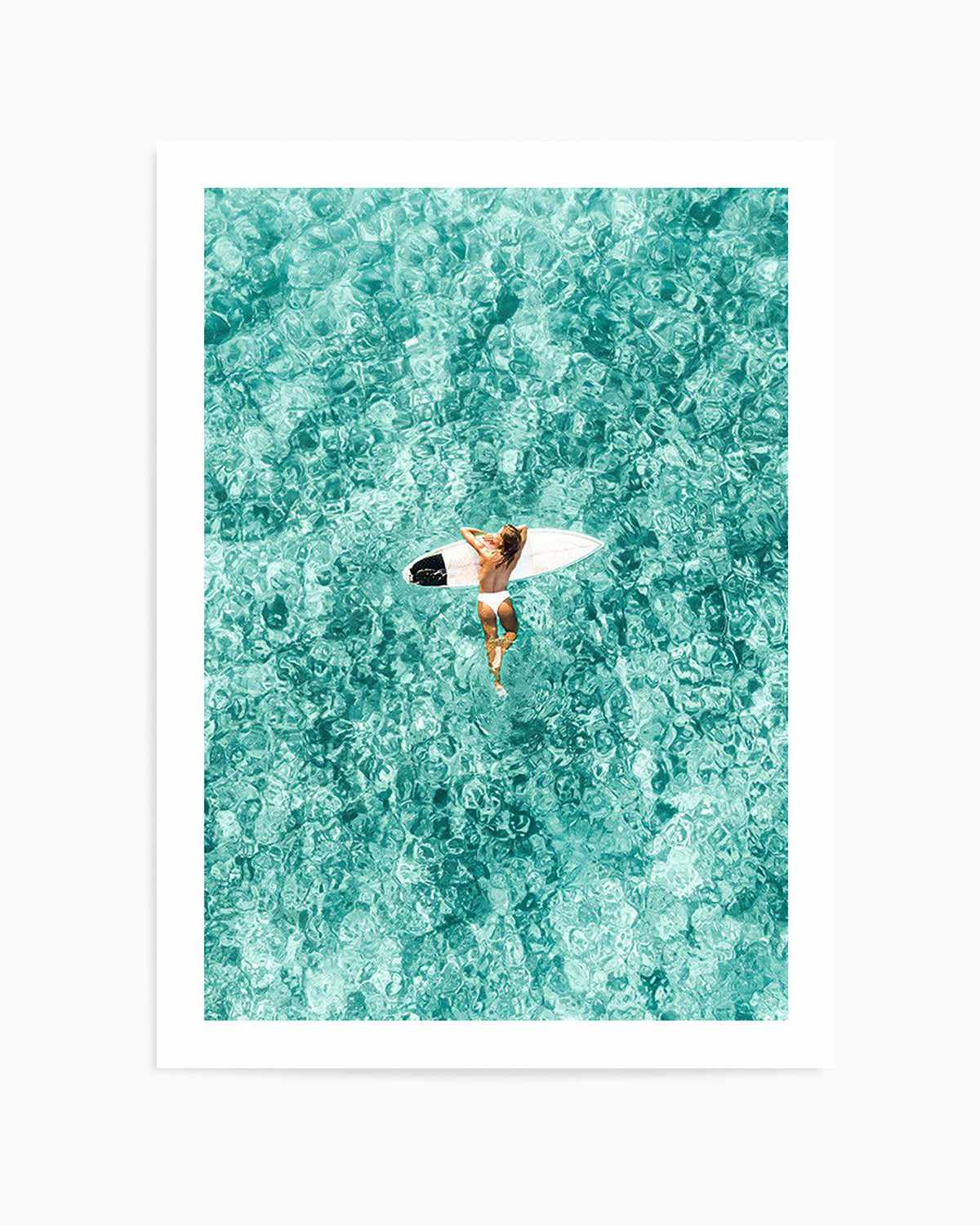 Surfer Girl, Ibiza Art Print