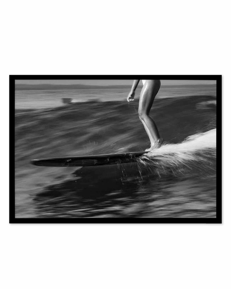 Surfer Girl, Malibu by Mario Stefanelli Art Print