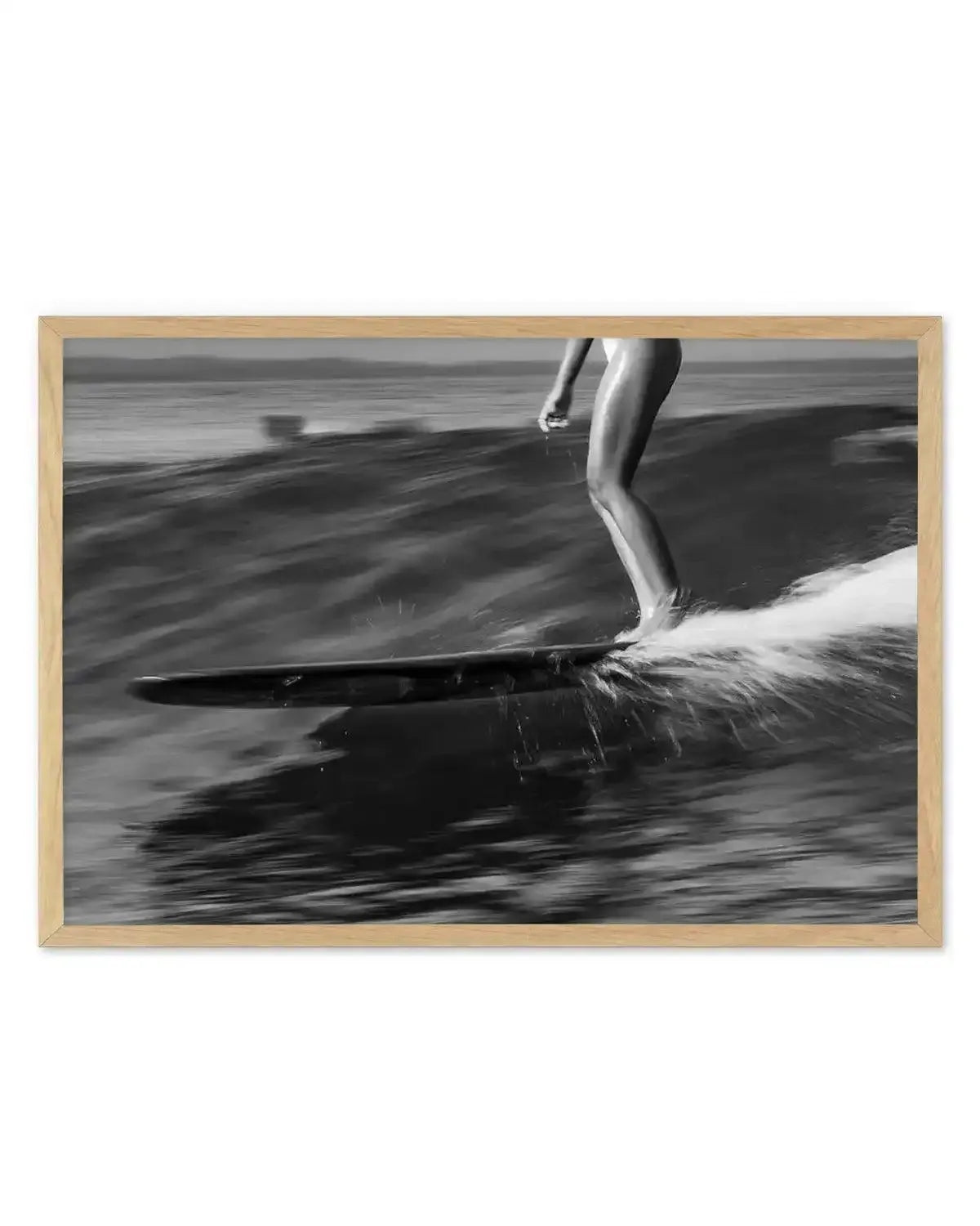 Surfer Girl, Malibu by Mario Stefanelli Art Print from Olive et Oriel where you can shop wallpaper and artworks online