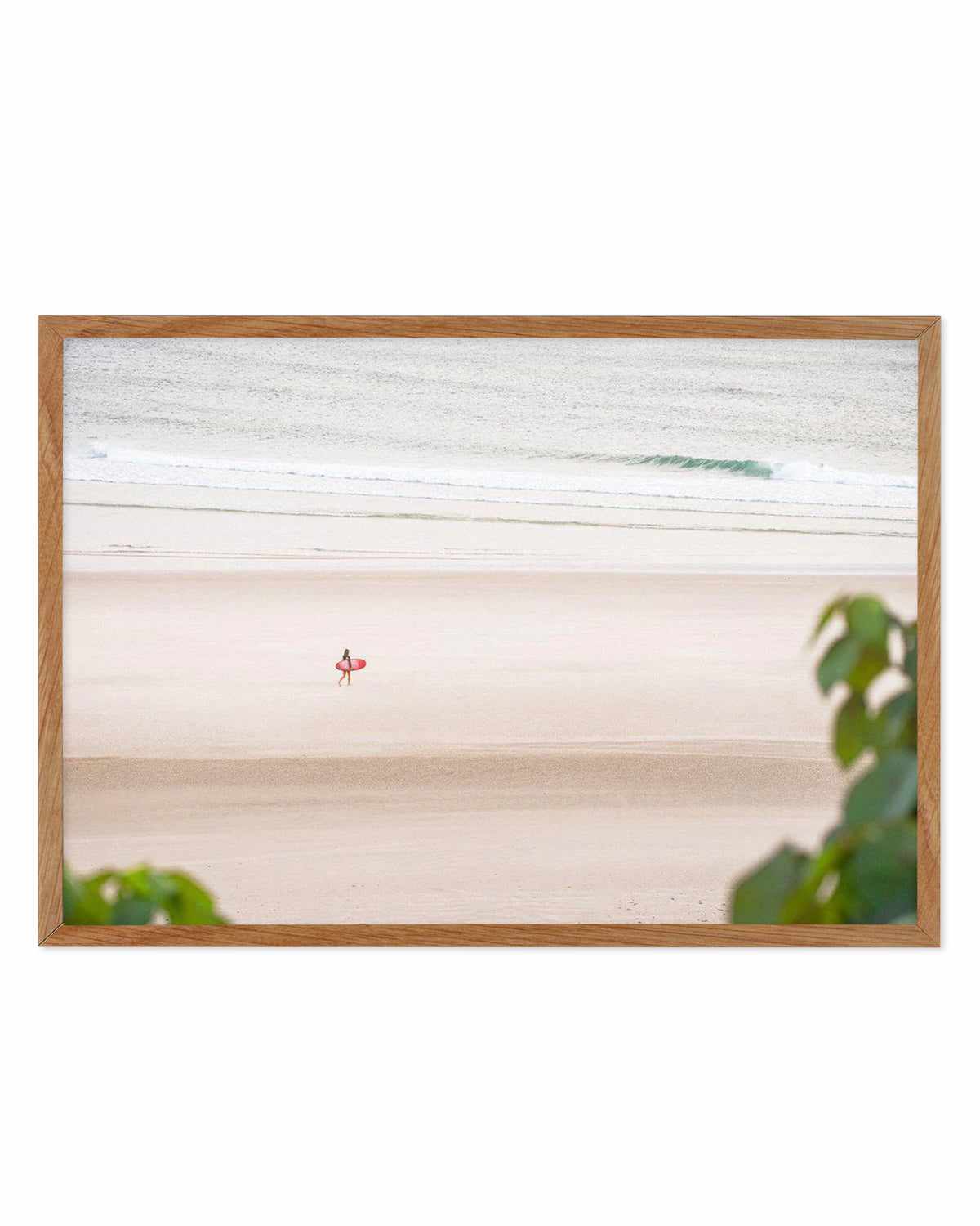 Surfer Girl, The Pass Art Print