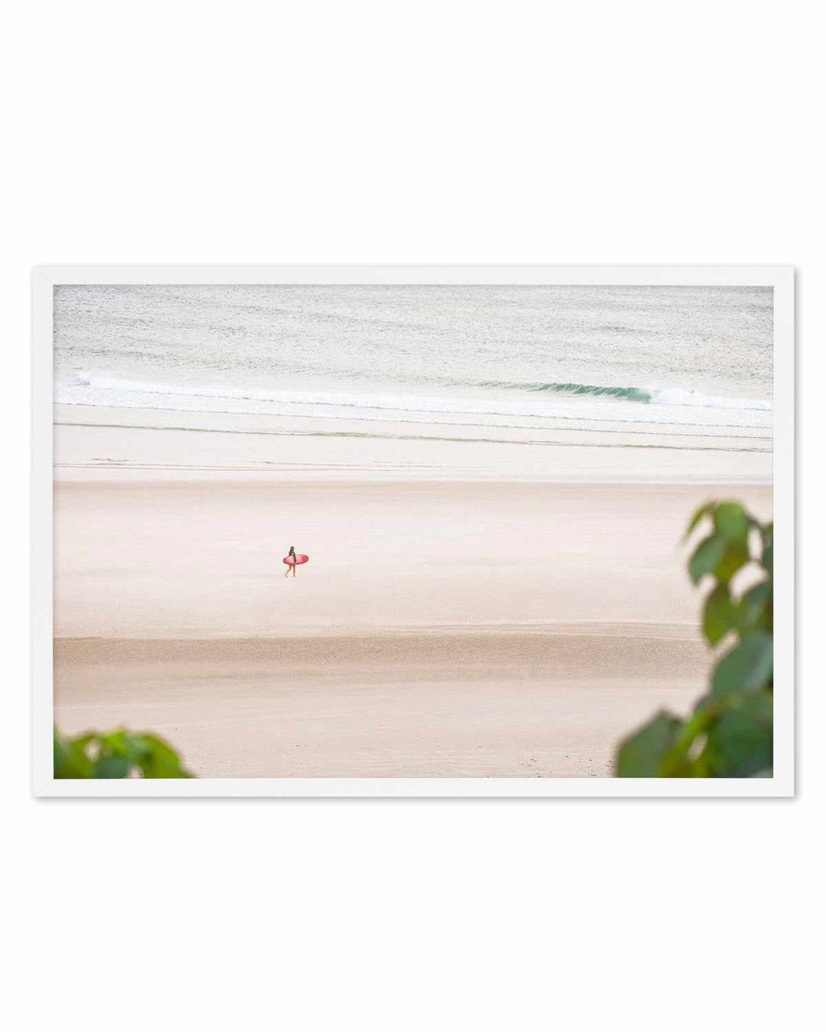 Surfer Girl, The Pass Art Print