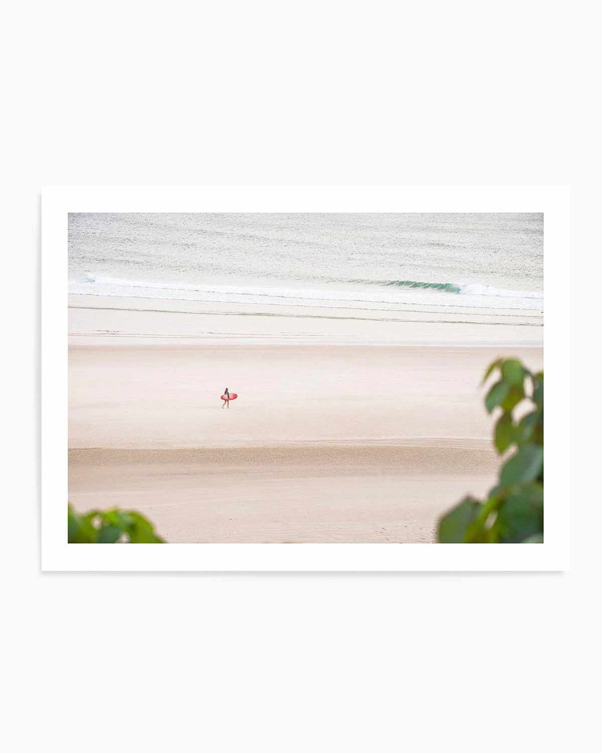 Surfer Girl, The Pass Art Print