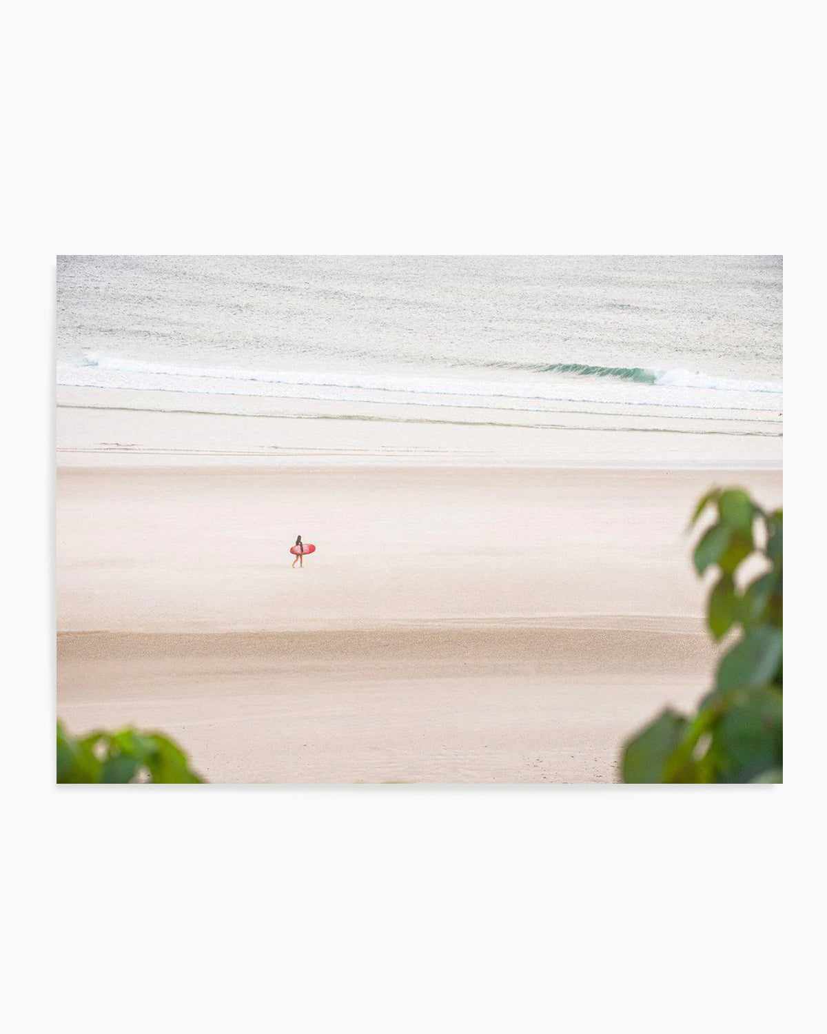 Surfer Girl, The Pass Art Print