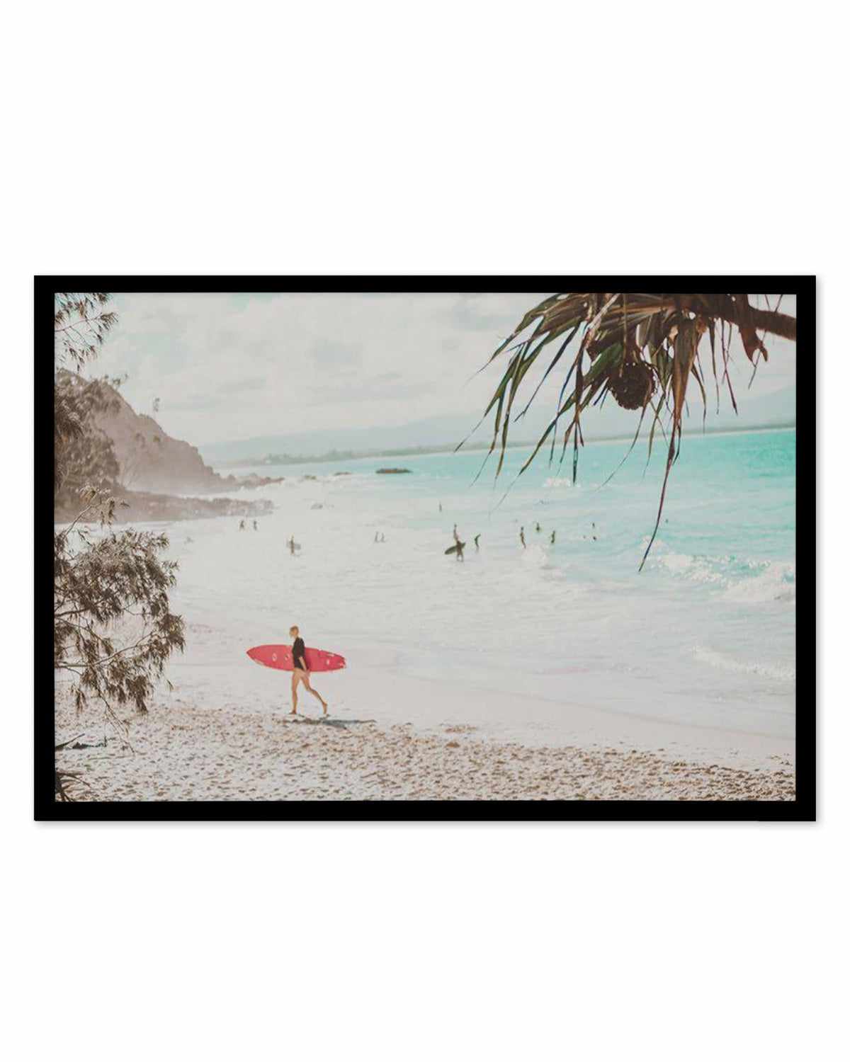 Surfer Girls | Wategos Art Print