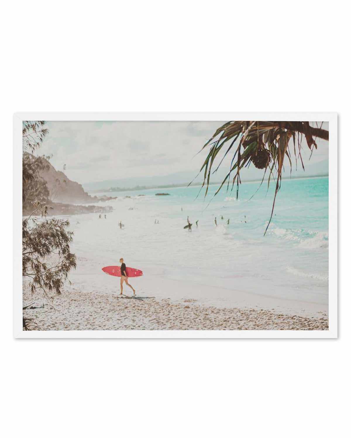 Surfer Girls | Wategos Art Print