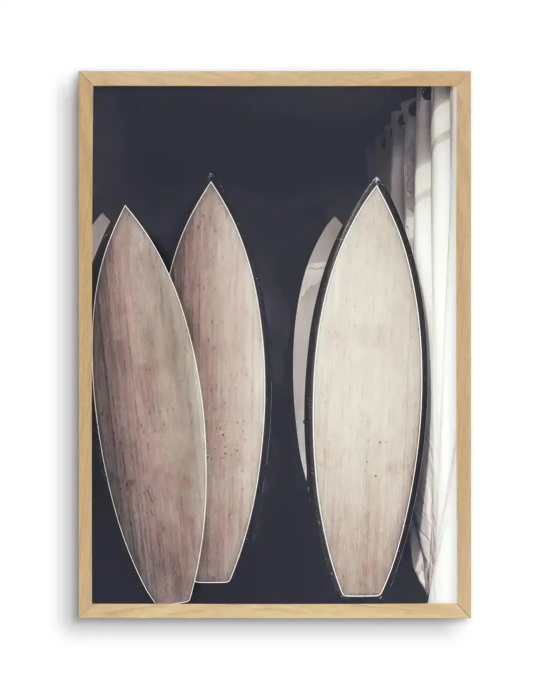 Surfers Choice Art Print-PRINT-Olive et Oriel-Olive et Oriel-A4 | 8.3" x 11.7" | 21 x 29.7cm-Oak-With White Border-Buy-Australian-Art-Prints-Online-with-Olive-et-Oriel-Your-Artwork-Specialists-Austrailia-Decorate-With-Coastal-Photo-Wall-Art-Prints-From-Our-Beach-House-Artwork-Collection-Fine-Poster-and-Framed-Artwork