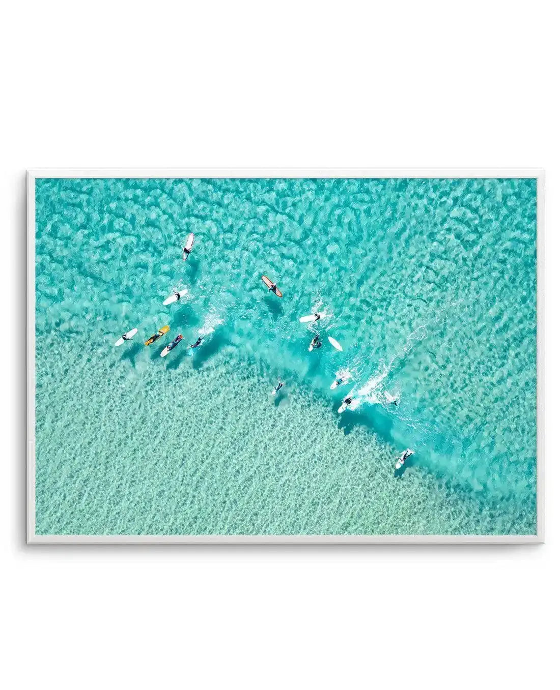 Surfers | Gold Coast Art Print-PRINT-Olive et Oriel-Olive et Oriel-A5 | 5.8" x 8.3" | 14.8 x 21cm-Unframed Art Print-With White Border-Buy-Australian-Art-Prints-Online-with-Olive-et-Oriel-Your-Artwork-Specialists-Austrailia-Decorate-With-Coastal-Photo-Wall-Art-Prints-From-Our-Beach-House-Artwork-Collection-Fine-Poster-and-Framed-Artwork