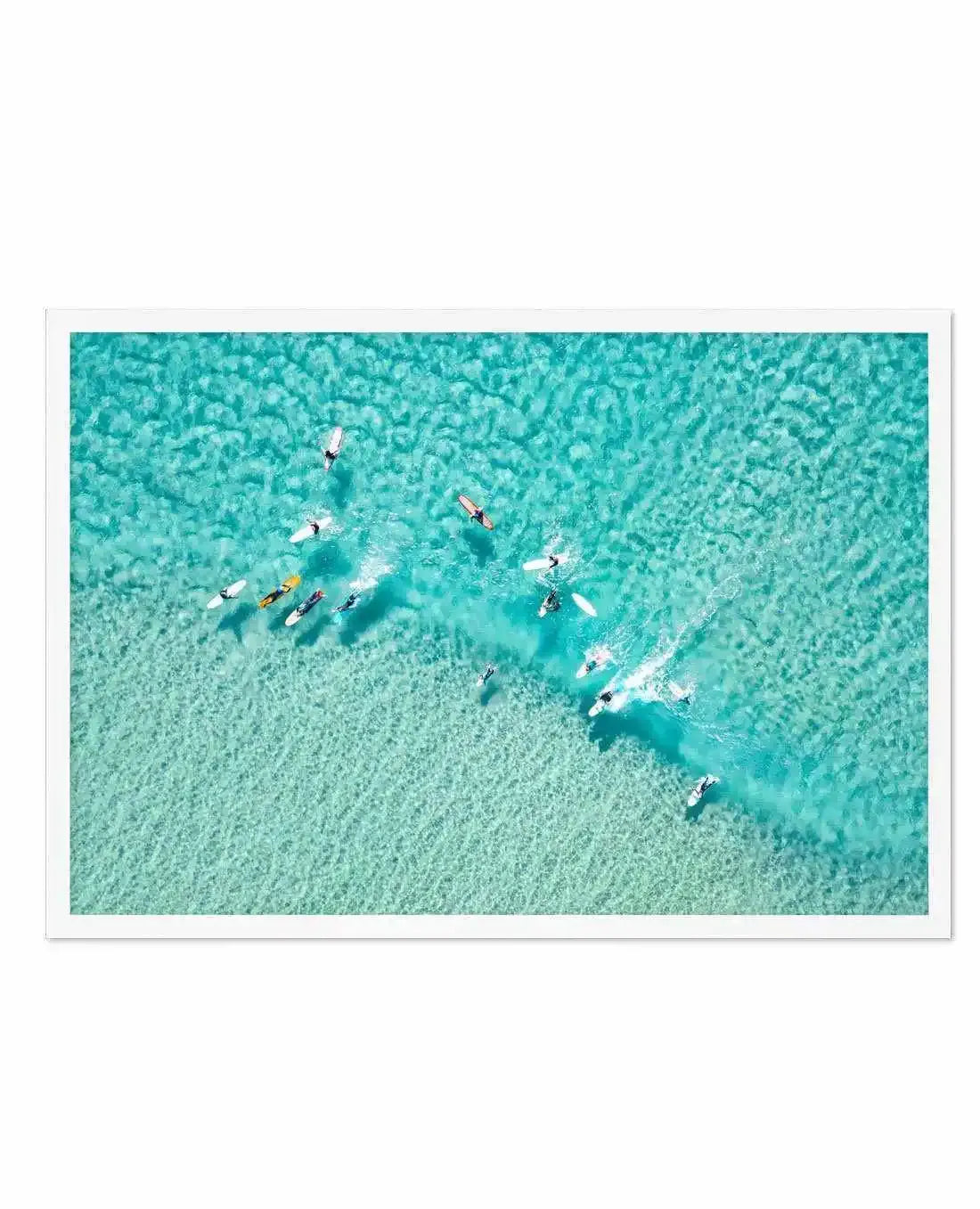 Surfers | Gold Coast Art Print-PRINT-Olive et Oriel-Olive et Oriel-A5 | 5.8" x 8.3" | 14.8 x 21cm-White-With White Border-Buy-Australian-Art-Prints-Online-with-Olive-et-Oriel-Your-Artwork-Specialists-Austrailia-Decorate-With-Coastal-Photo-Wall-Art-Prints-From-Our-Beach-House-Artwork-Collection-Fine-Poster-and-Framed-Artwork