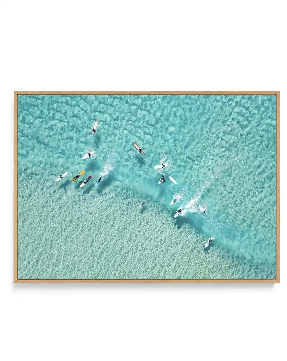 Surfers | Gold Coast | Framed Canvas-CANVAS-You can shop wall art online with Olive et Oriel for everything from abstract art to fun kids wall art. Our beautiful modern art prints and canvas art are available from large canvas prints to wall art paintings and our proudly Australian artwork collection offers only the highest quality framed large wall art and canvas art Australia - You can buy fashion photography prints or Hampton print posters and paintings on canvas from Olive et Oriel and have 
