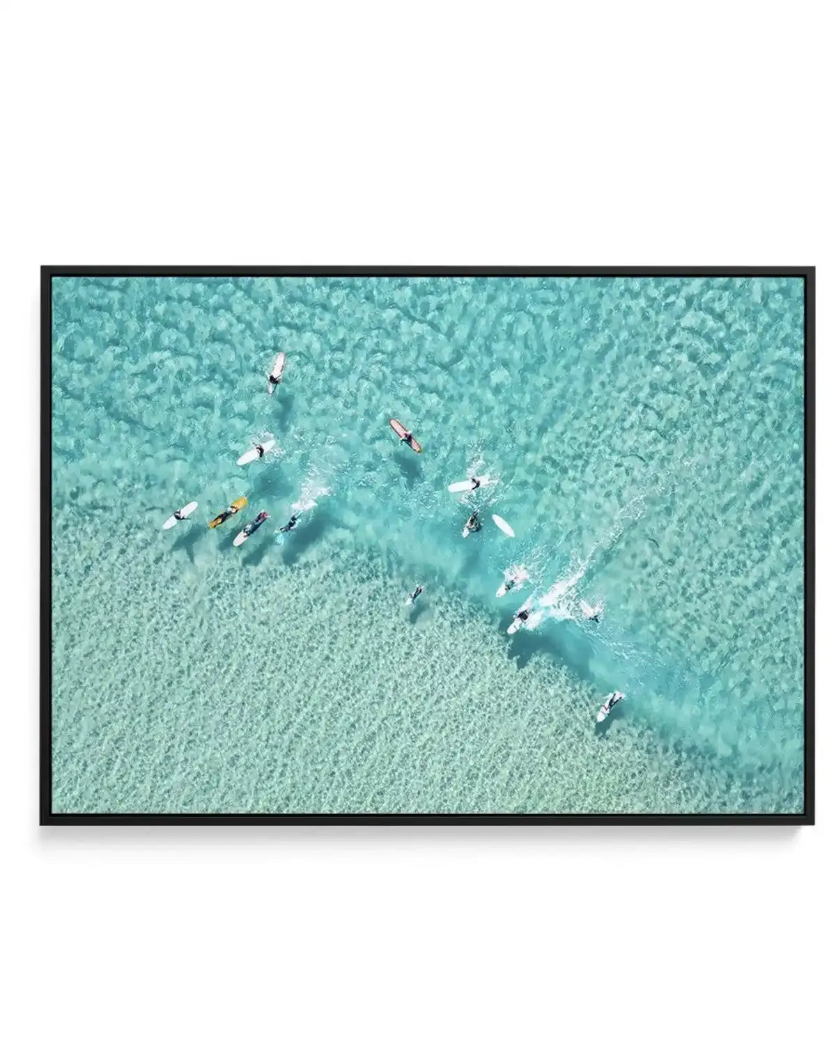 Surfers | Gold Coast | Framed Canvas-CANVAS-You can shop wall art online with Olive et Oriel for everything from abstract art to fun kids wall art. Our beautiful modern art prints and canvas art are available from large canvas prints to wall art paintings and our proudly Australian artwork collection offers only the highest quality framed large wall art and canvas art Australia - You can buy fashion photography prints or Hampton print posters and paintings on canvas from Olive et Oriel and have 