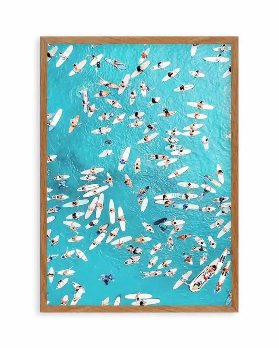 Surfers Paradise Art Print from Olive et Oriel where you can shop wallpaper and artworks online