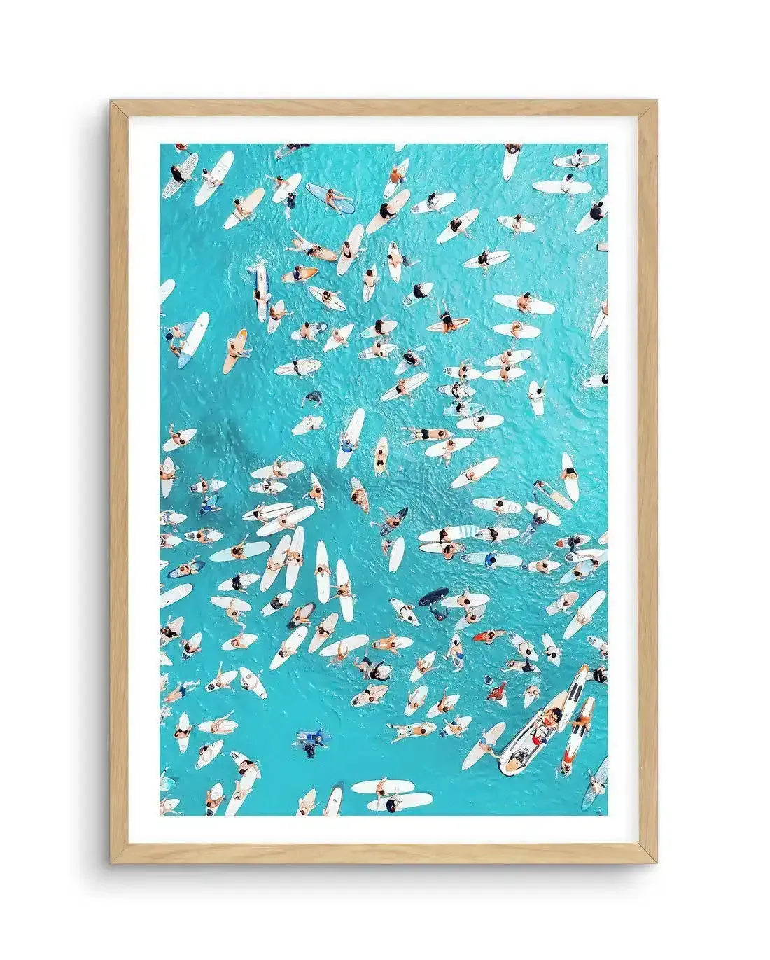 Surfers Paradise Art Print-PRINT-Olive et Oriel-Olive et Oriel-A5 | 5.8" x 8.3" | 14.8 x 21cm-Oak-With White Border-Buy-Australian-Art-Prints-Online-with-Olive-et-Oriel-Your-Artwork-Specialists-Austrailia-Decorate-With-Coastal-Photo-Wall-Art-Prints-From-Our-Beach-House-Artwork-Collection-Fine-Poster-and-Framed-Artwork