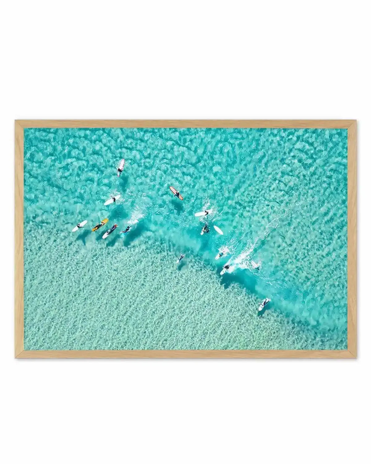 Surfers | Gold Coast Art Print from Olive et Oriel where you can shop wallpaper and artworks online