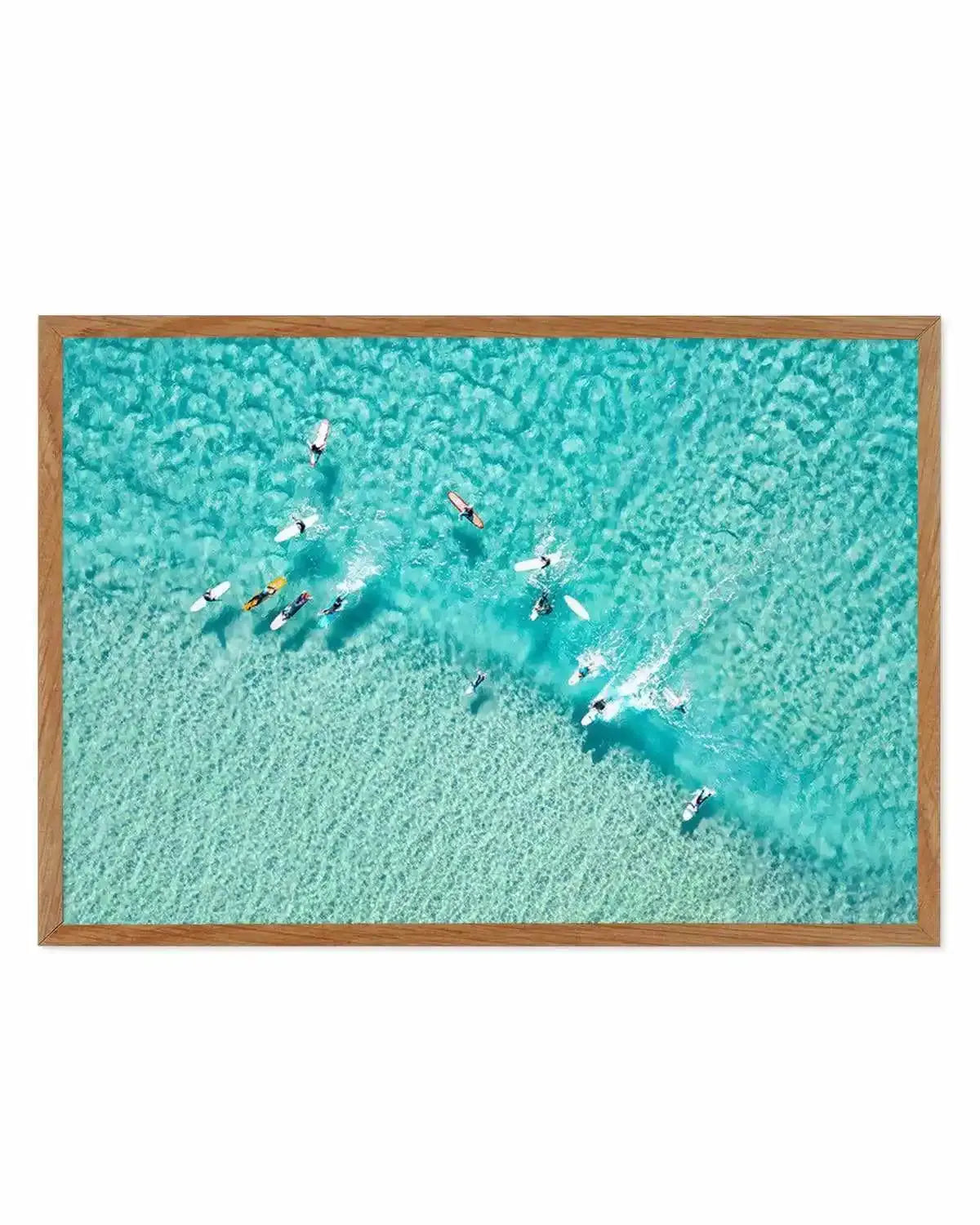 Surfers | Gold Coast Art Print from Olive et Oriel where you can shop wallpaper and artworks online