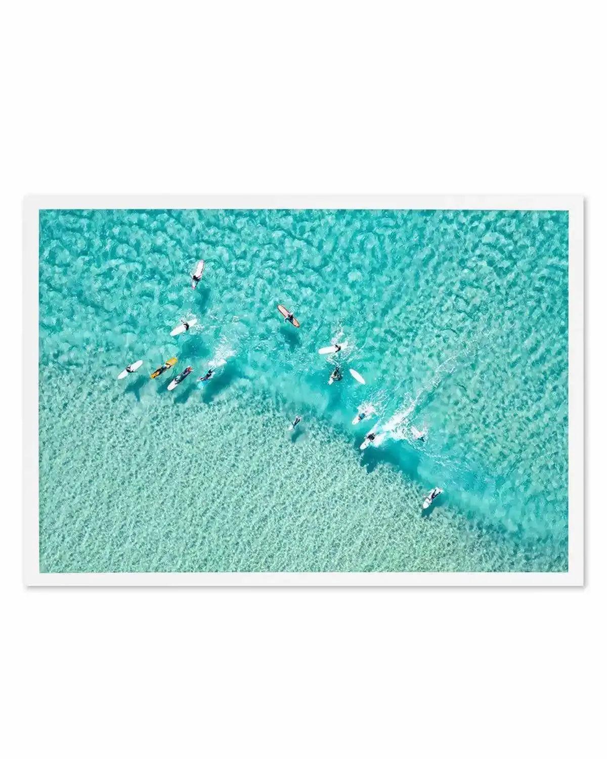 Surfers | Gold Coast Art Print from Olive et Oriel where you can shop wallpaper and artworks online