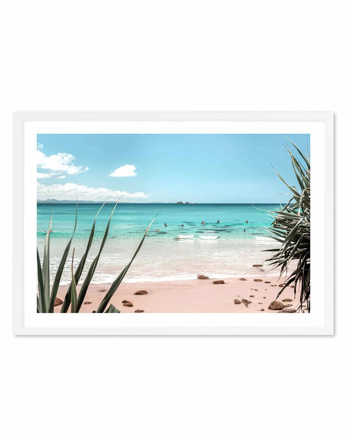 Surfing Bliss Art Print from Olive et Oriel where you can shop wallpaper and artworks online