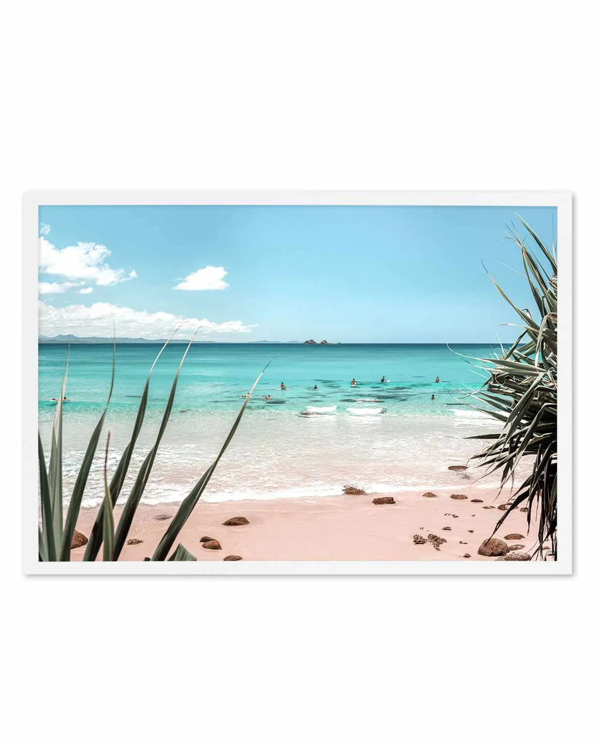Surfing Bliss Art Print from Olive et Oriel where you can shop wallpaper and artworks online