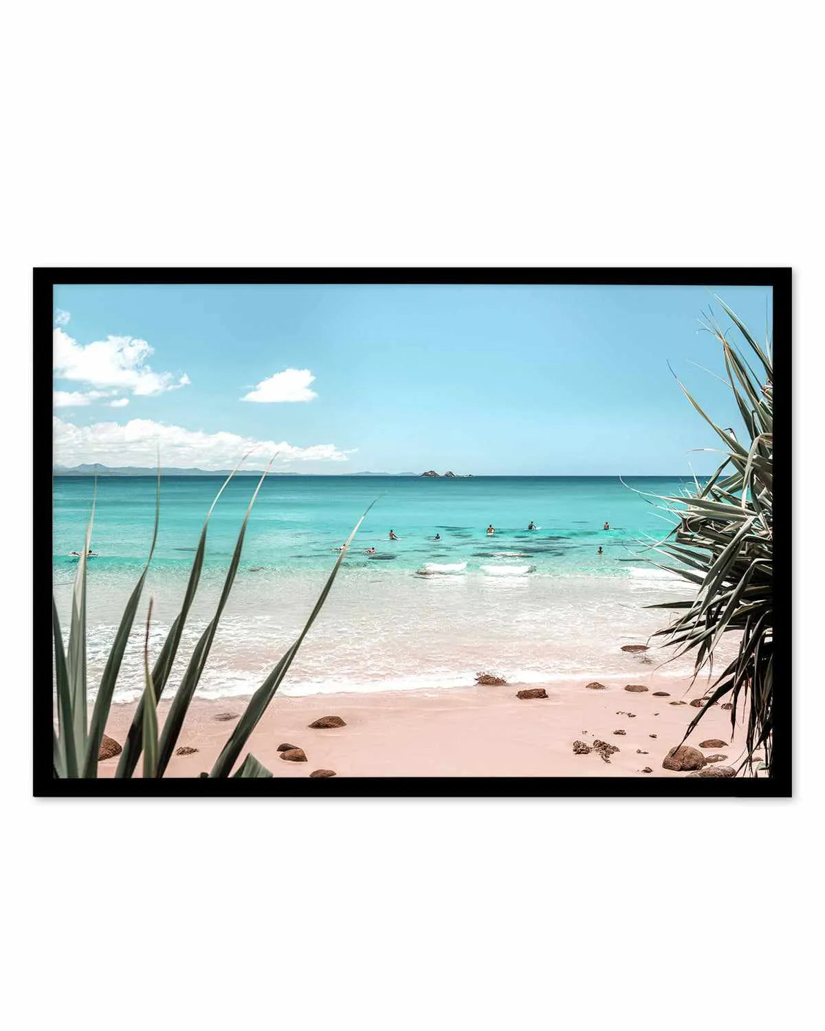 Surfing Bliss Art Print from Olive et Oriel where you can shop wallpaper and artworks online