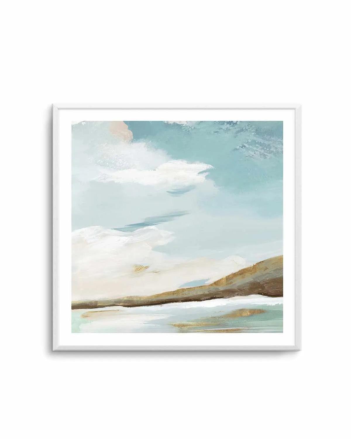 Surrounded by the Blue Art Print from Olive et Oriel where you can shop wallpaper and artworks online