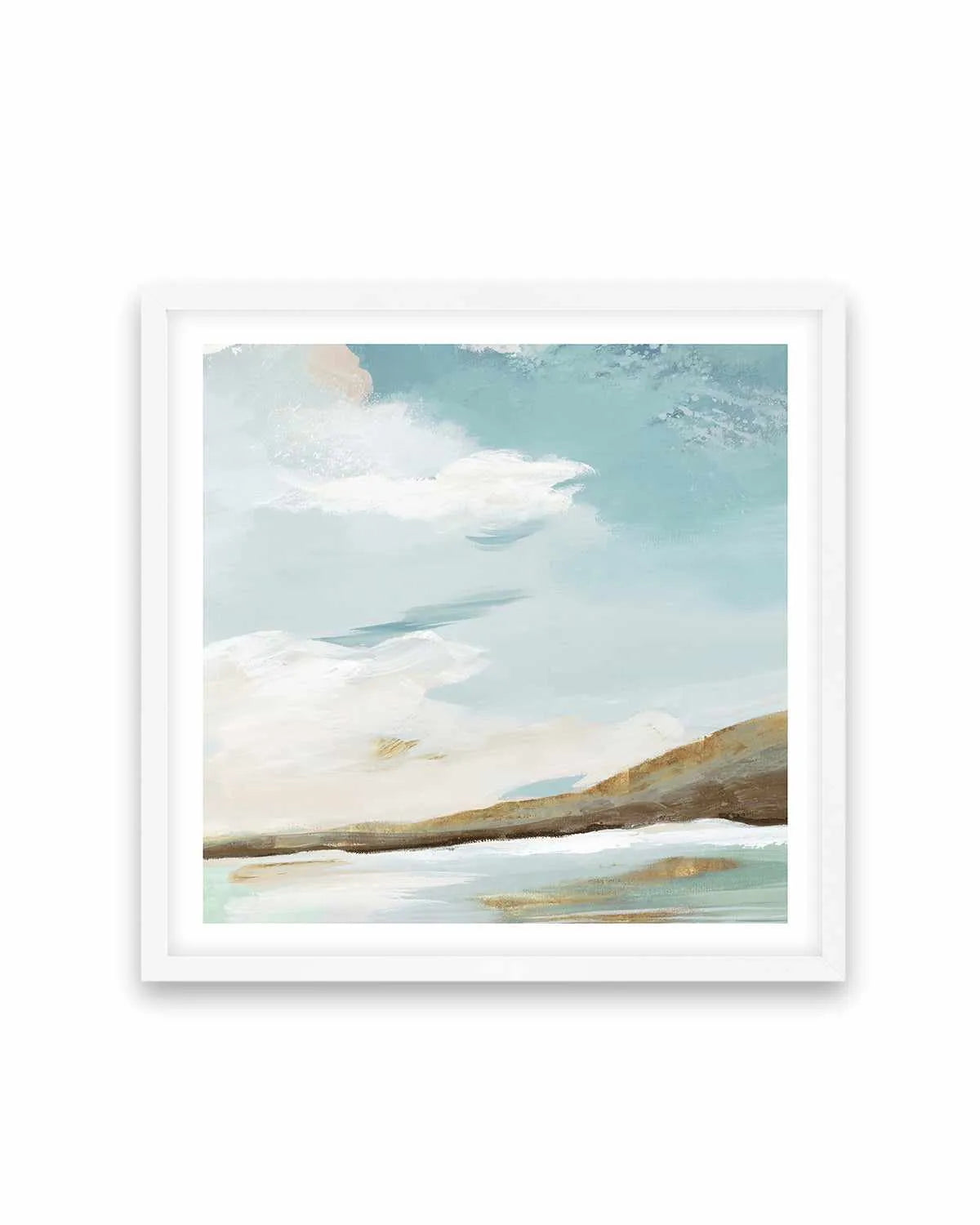 Surrounded by the Blue Art Print from Olive et Oriel where you can shop wallpaper and artworks online