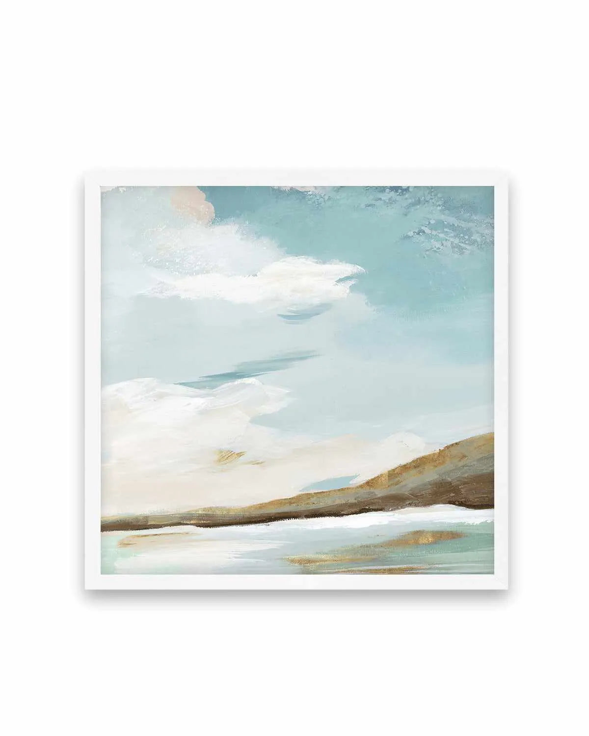 Surrounded by the Blue Art Print from Olive et Oriel where you can shop wallpaper and artworks online