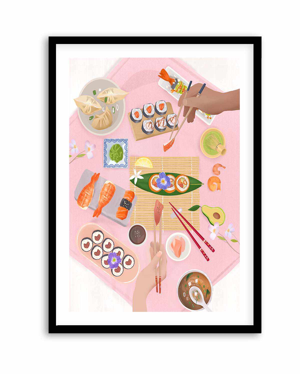 Sushi By Petra Lizde | Art Print