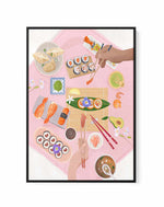 Sushi By Petra Lizde | Framed Canvas Art Print