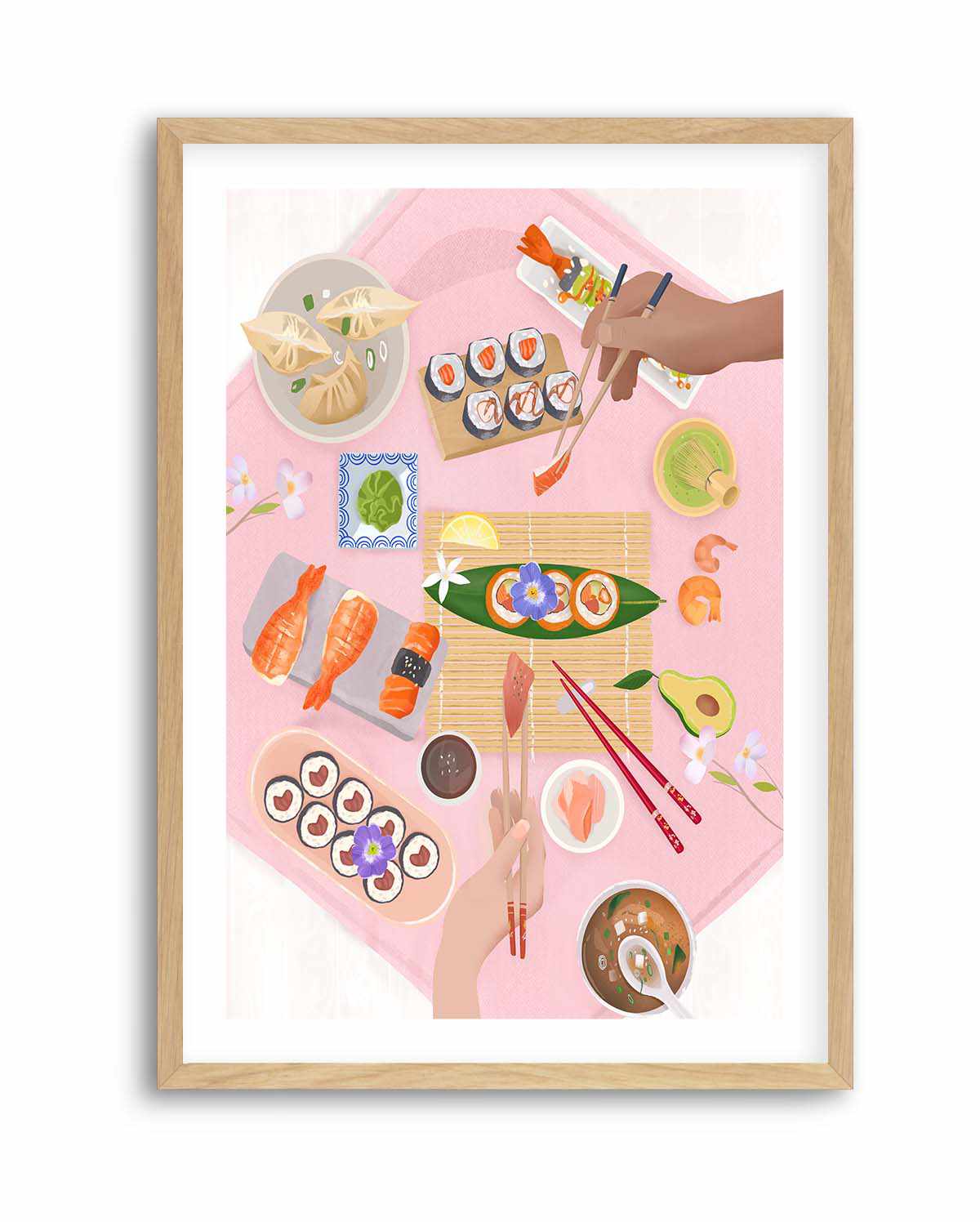 Sushi By Petra Lizde | Art Print