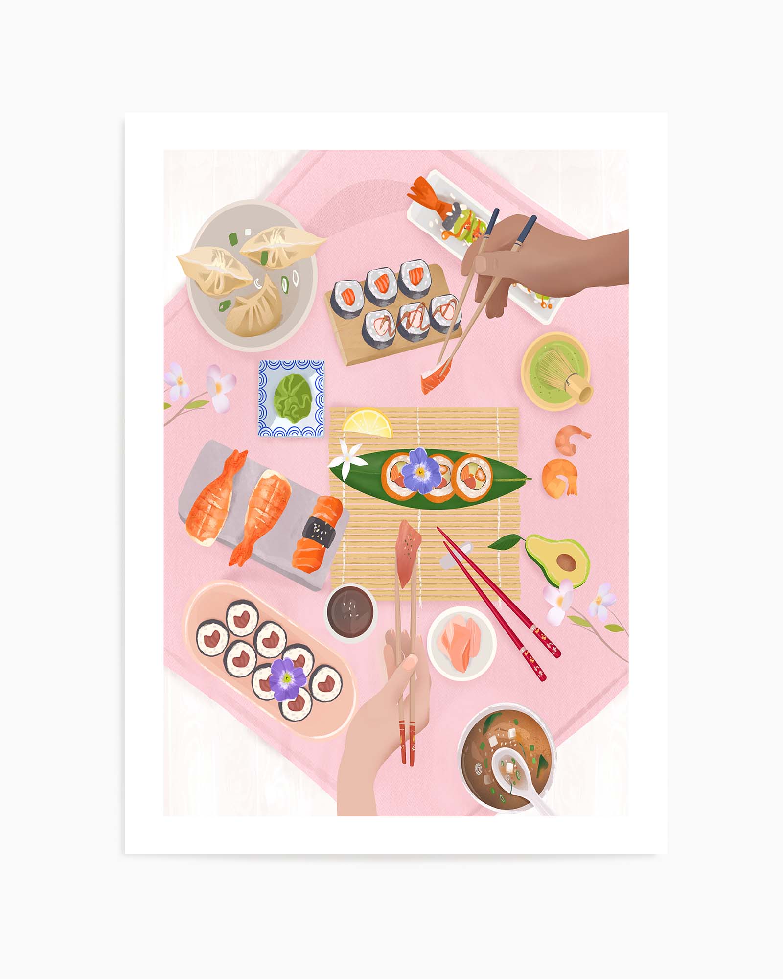 Sushi By Petra Lizde | Art Print