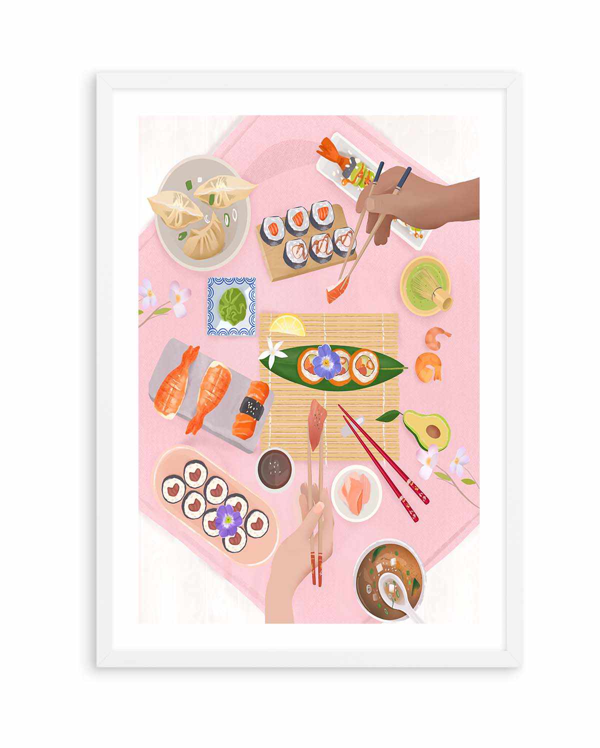 Sushi By Petra Lizde | Art Print