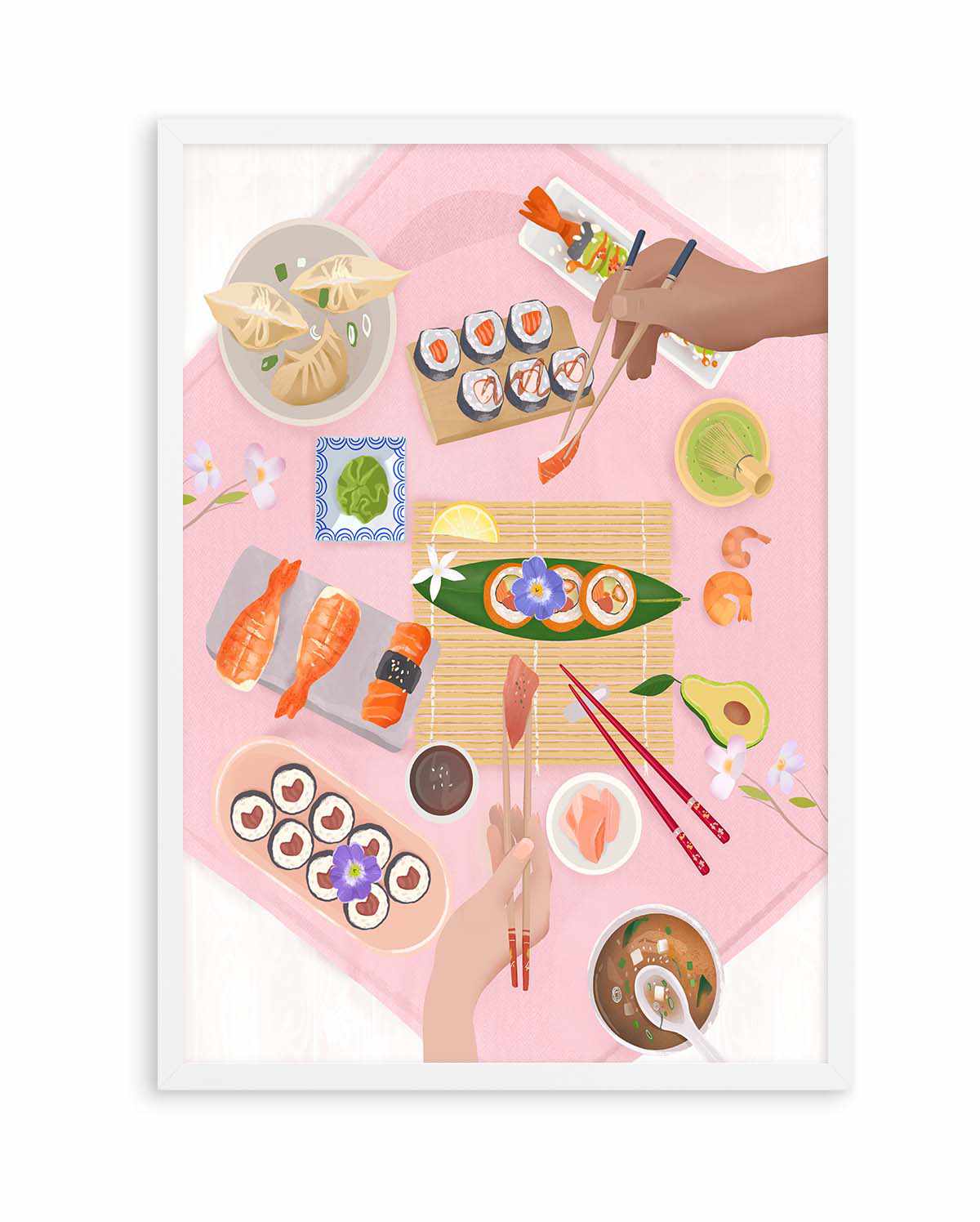 Sushi By Petra Lizde | Art Print